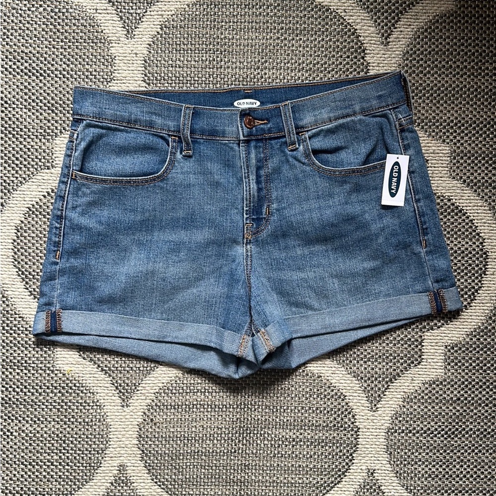 Old Navy High-Waist Blue Jean Shorts